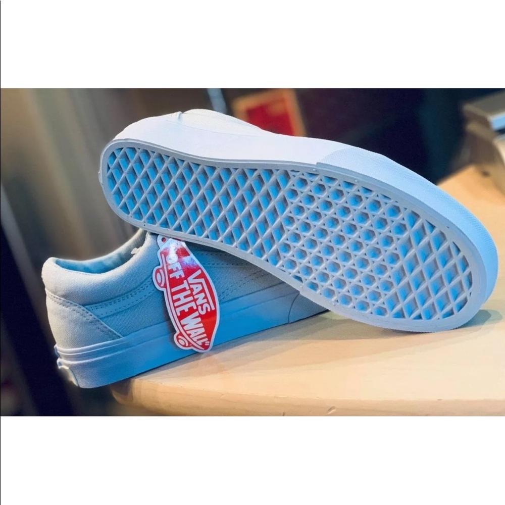 Vans Women’s Old Skool Mono Canvas Skyway - Picture 5 of 8